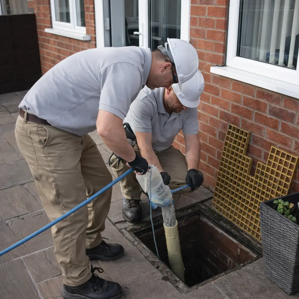 Blocked drain repair service in Sandy